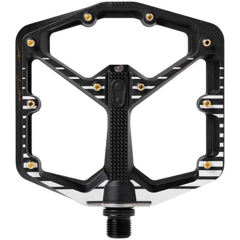 Crankbrothers Stamp 7 Fabio Wibmer Signature Edition Pedals – Platform Aluminum 9/16 BLK Large