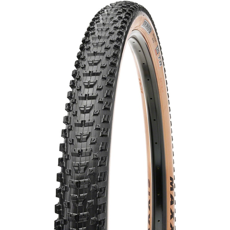 Maxxis Rekon Plus Tire – 27.5 x 2.80 Tubeless Folding BLK/Dark Tan 3C MaxxTerra EXO