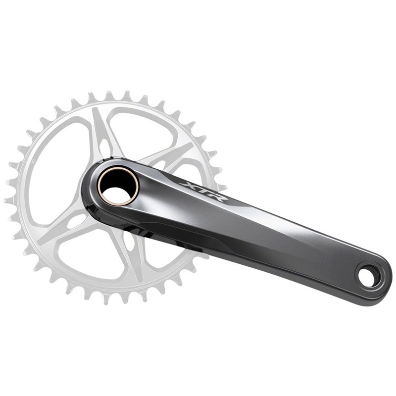 Shimano XTR FC-M9120 Crankset – 175mm 12-Speed 1x Direct Mount Hollowtech II Spindle Interface Gray