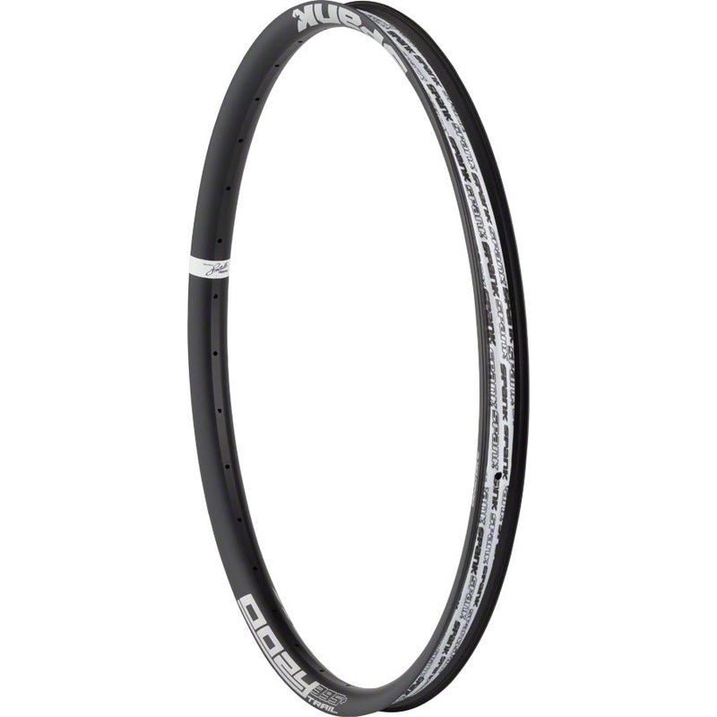 Spank Oozy Trail 395+ Rim – 27.5 Disc Black 32H