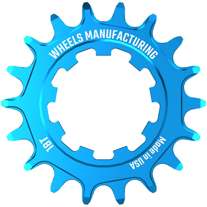 Wheels Manufacturing SOLO-SPEED Cog – 18t Fits SOLO-SPLINE SOLO-XD kits Teal