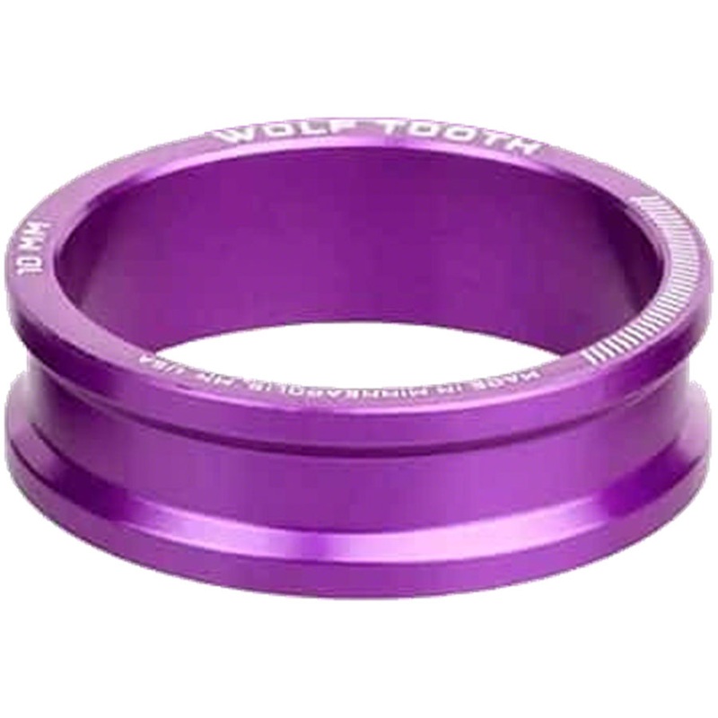 Wolf Tooth Precision Headset Stack Spacer – 10mm Ultraviolet Purple 1 pc.