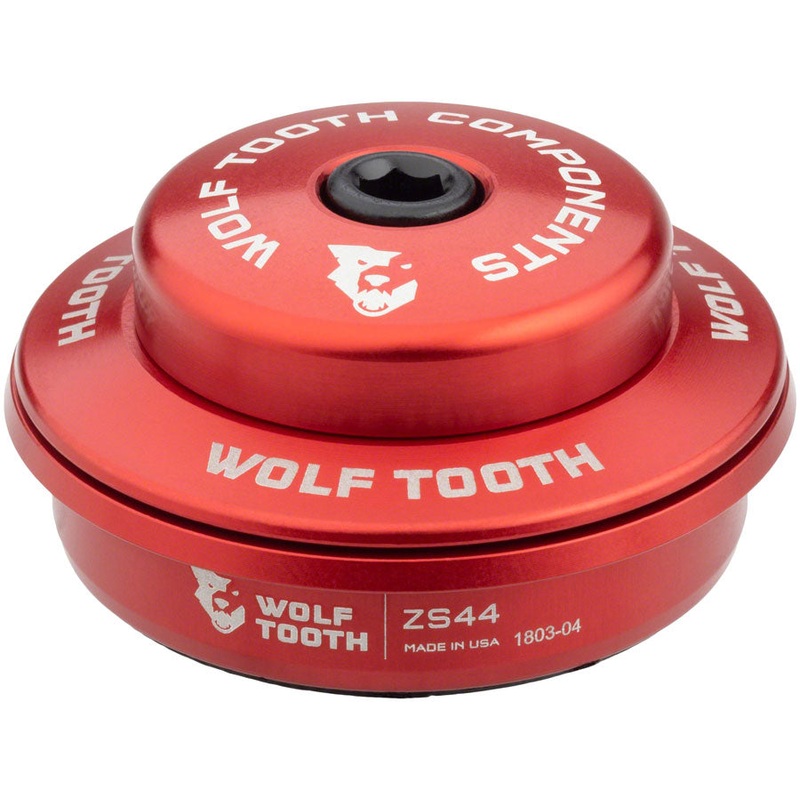 Wolf Tooth Premium Headset – ZS44/28.6 Upper 6mm Stack Red