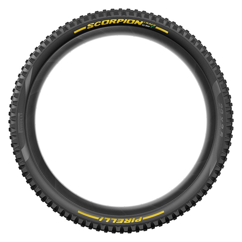 Pirelli Scorpion Race DH T Mountain Tire 27.5×2.5 Folding Tubeless Ready SmartEVO DH DualWALL 60TPI Black