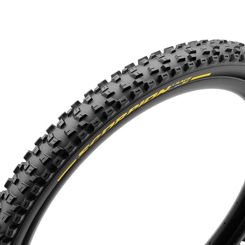 Pirelli Scorpion Race Enduro M Mountain Tire 27.5×2.5 Folding Tubeless Ready SmartEVO DH DualWALL 60TPI Black
