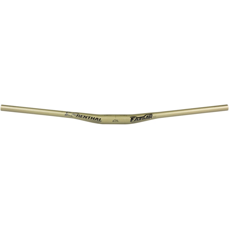 Renthal Fatbar 35 Handlebar – Aluminum 10mm 800mm 35mm Gold V3