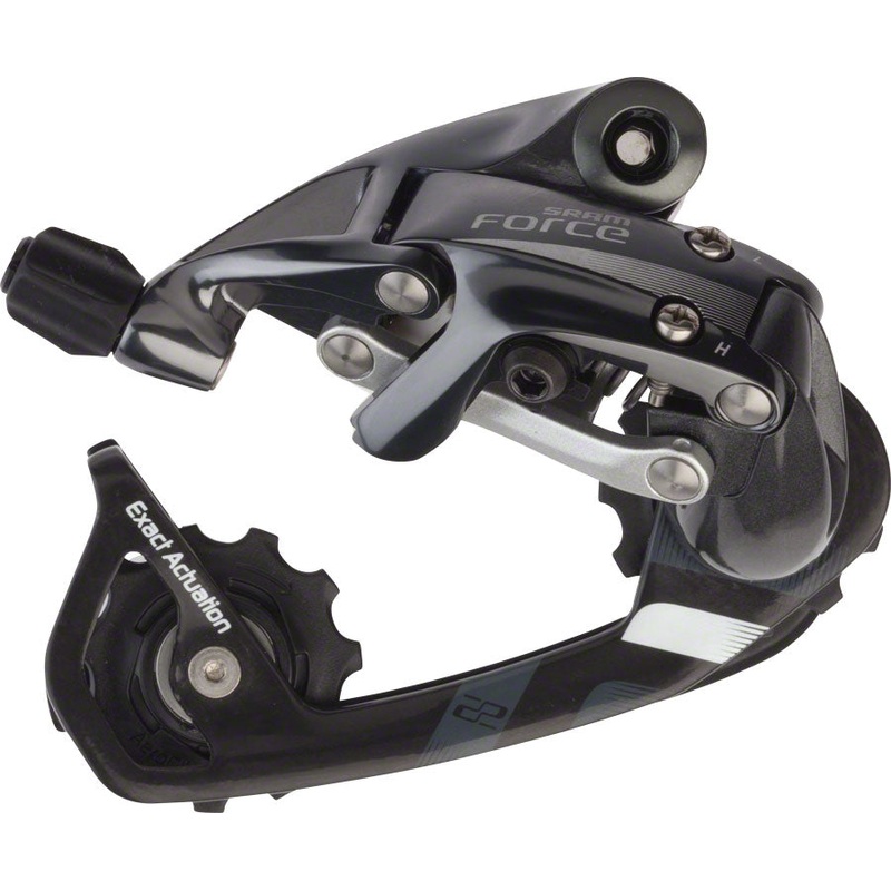 SRAM Force 22 WiFli Rear Derailleur – 11 Speed Medium Cage Black