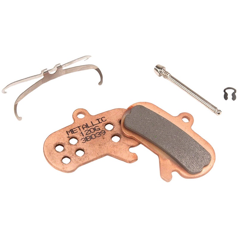 SRAM Maven X-Large Disc Brake Pads – Sintered Compound Steel Backed Powerful Fits Maven 2024+