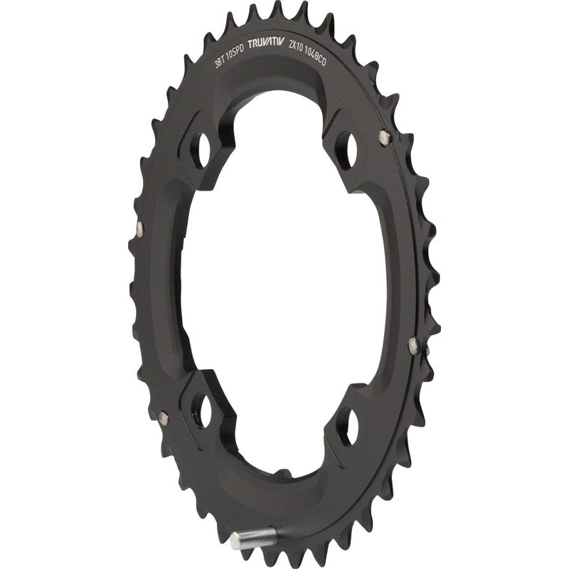 SRAM/Truvativ X0 X9 38T 104mm BCD 10 Speed GXP Chainring Long Over-shift Pin Use 24T