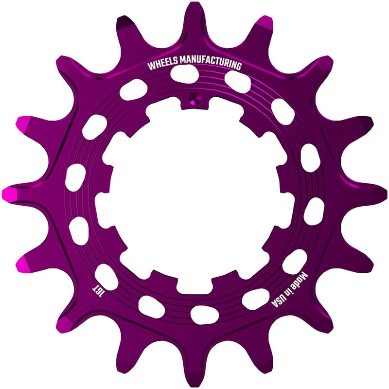 Wheels Manufacturing SOLO HG Cog – 16t Fits SOLO-HG Kits Purple