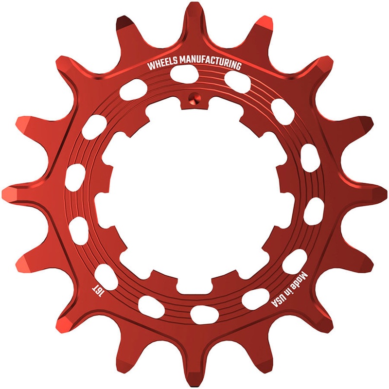 Wheels Manufacturing SOLO HG Cog – 16t Fits SOLO-HG Kits Red