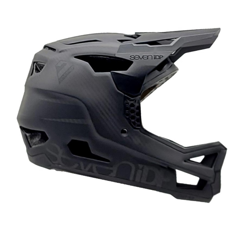 7iDP Project 23 Carbon Full Face Helmet Black/Raw Carbon XL 61 – 62cm