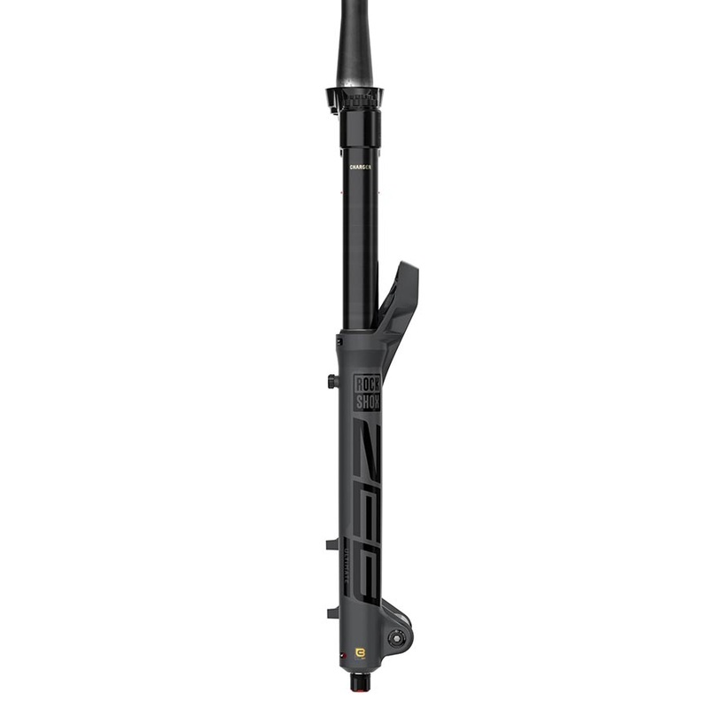 RockShox ZEB Ultimate A3 Suspension Fork 27.5” DebonAir+ W/ButterCups 180mm 1-1/8”-1.5” 15x110mm TA Rake: 44mm Grey