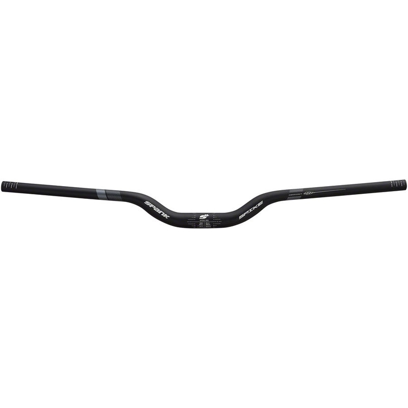 Spank Spike 800 Vibrocore Handlebar – 31.8mm Clamp 800mm 50mm Rise BLK/Gray