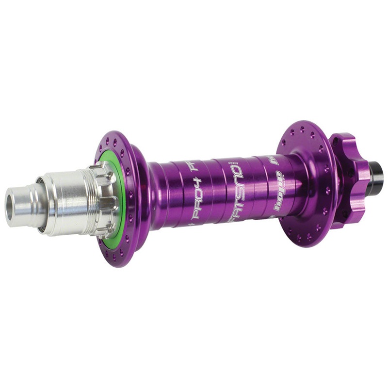 Hope Pro 4 Fatsno Rear Hub – 12 x 197mm 6-Bolt XD Purple 32H