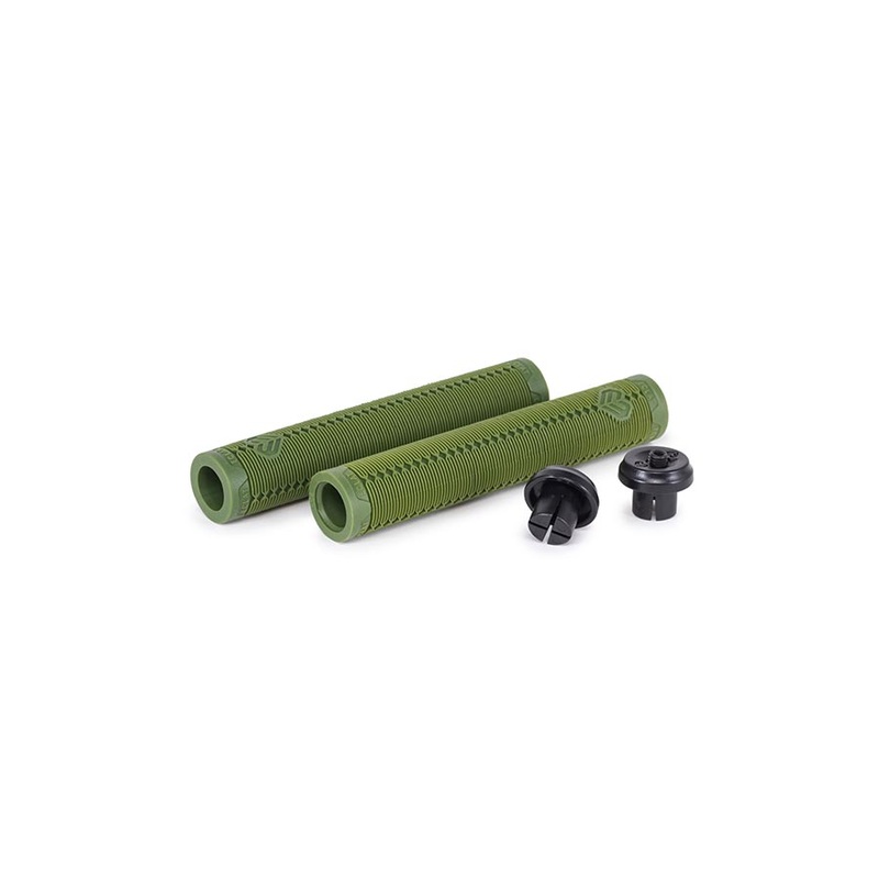 Eclat Shogun Grips 166mm Army Green Pair