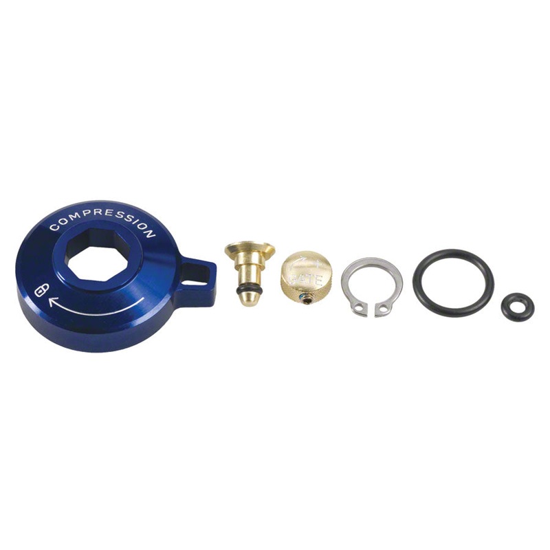 RockShox Motion Control Knob Standard Alum w/ Cir-Clip