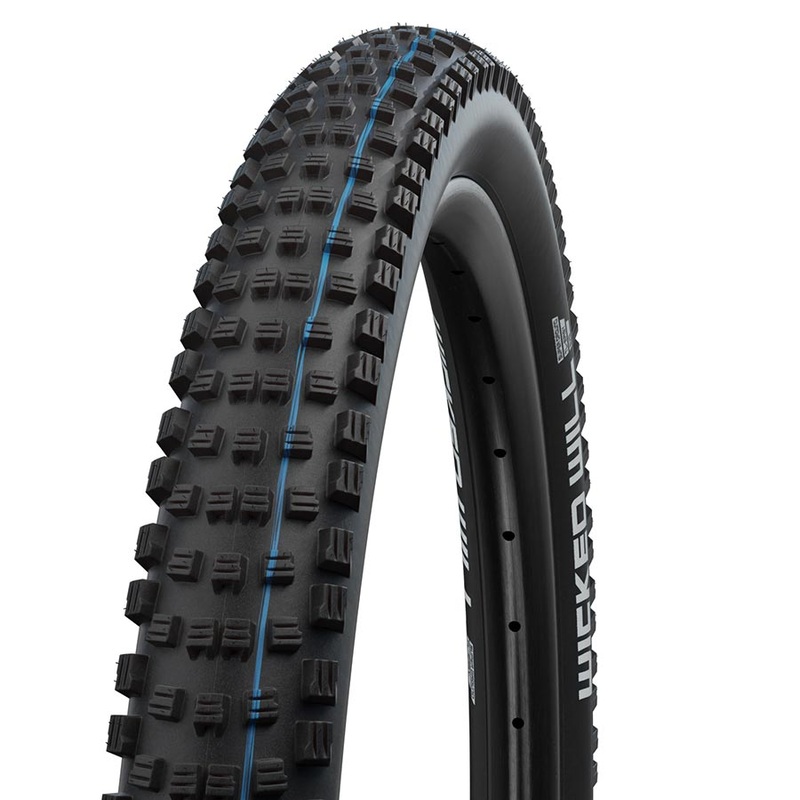 Schwalbe Wicked Will Mountain Tire 27.5×2.40 Folding Tubeless Ready Addix Speedgrip Super Race TL Easy Black