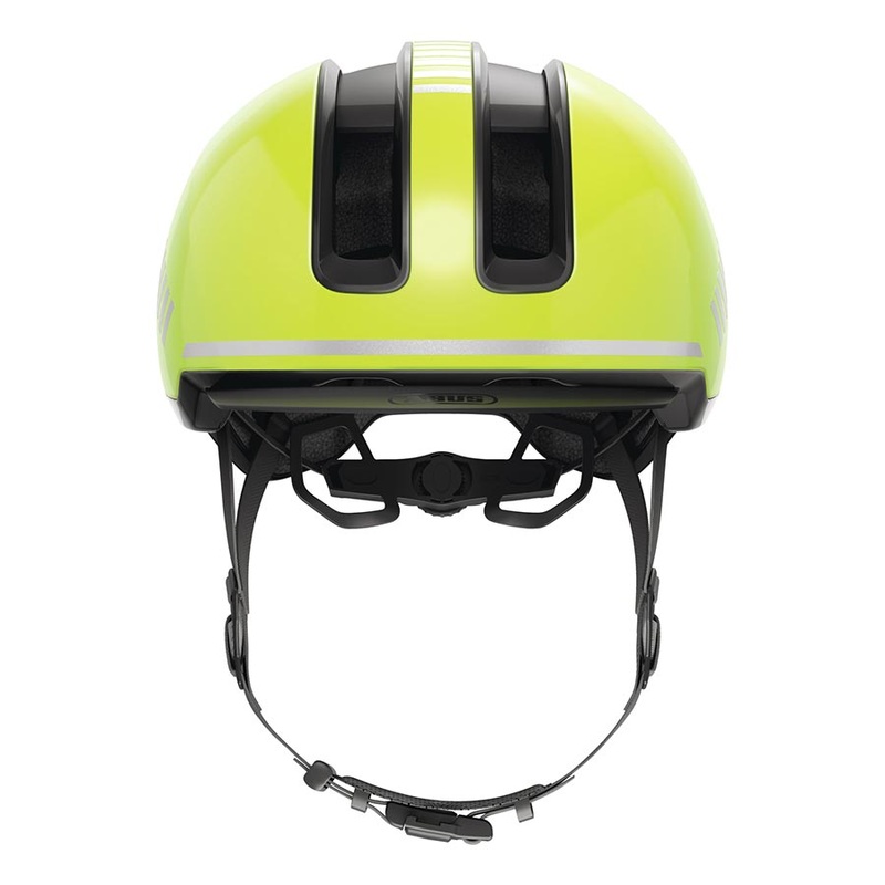 Abus Hud-Y Helmet M 52 – 58cm Signal Yellow