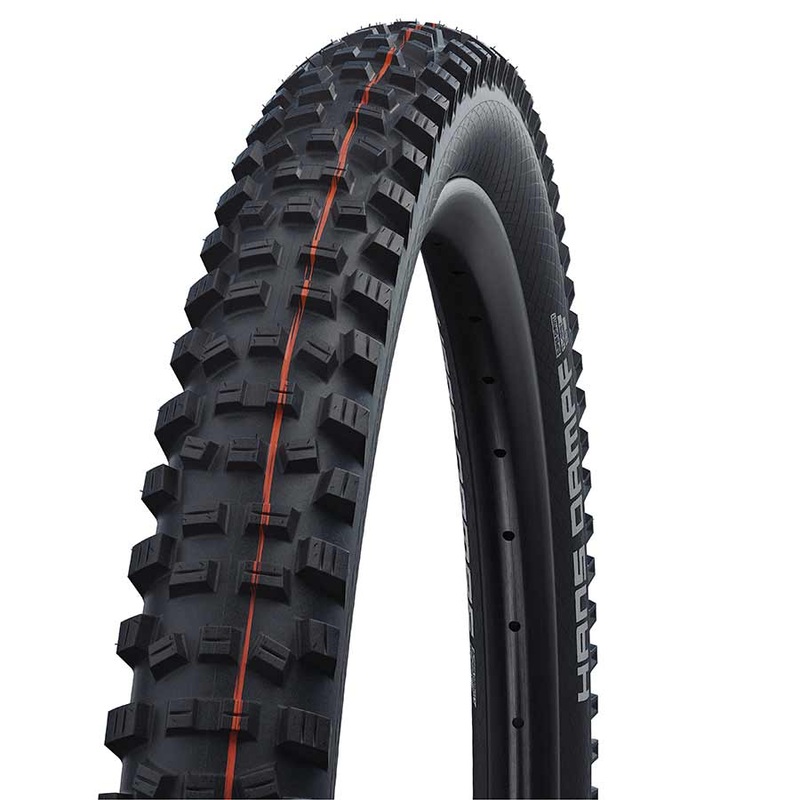 Schwalbe Hans Dampf II Addix Tire 27.5”x2.60 Folding Tubeless Ready Addix Soft Super Gravity TL Easy Black