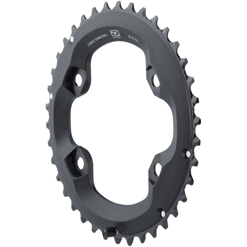 Shimano Deore FC-M6000 Chainring – 34t 10-Speed 96mm Asymmetric BCD 34-24t Set