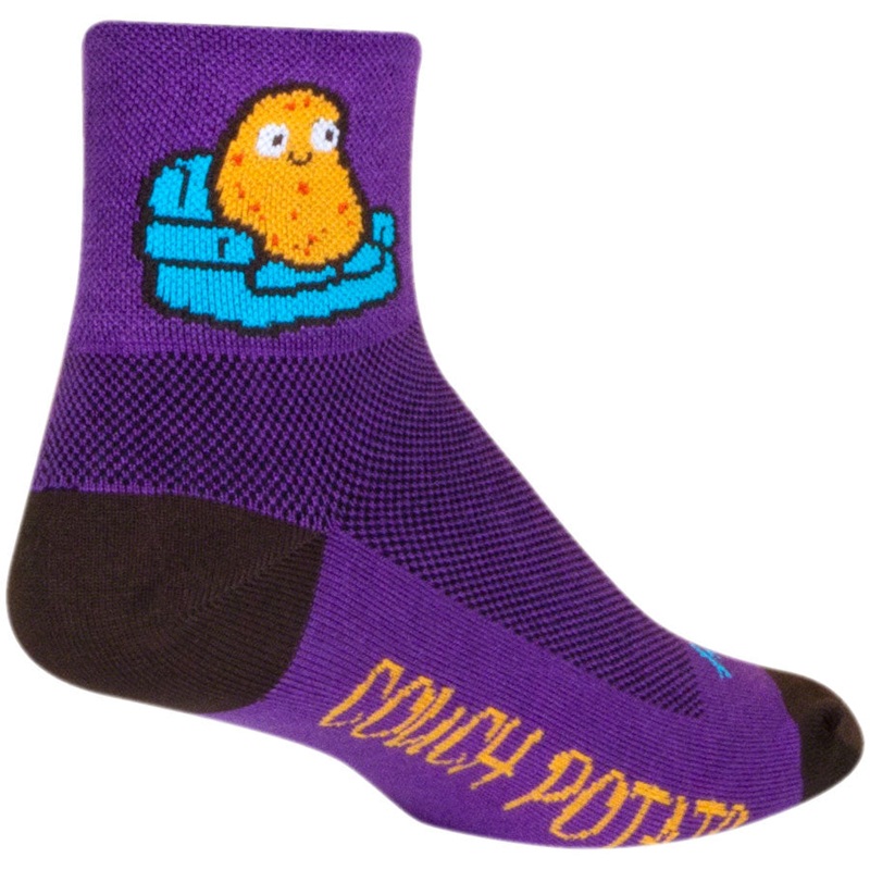 SockGuy Potato Standard Classic Socks – 3 Large/X-Large