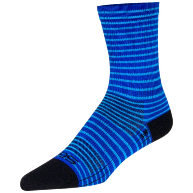 SockGuy SGX Royal Stripes Socks – 6 Royal Small/Medium