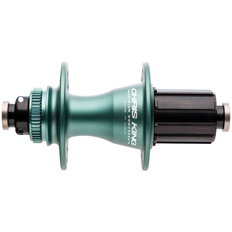 Chris King R45D Rear Hub – 12 x 142mm Center-Lock HG 11 Road Matte Jade 32H