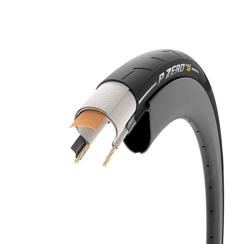 Pirelli P ZERO Race RS Road Tire 700x26C Folding Clincher SmartEVO2 TechBELT 127TPI Black