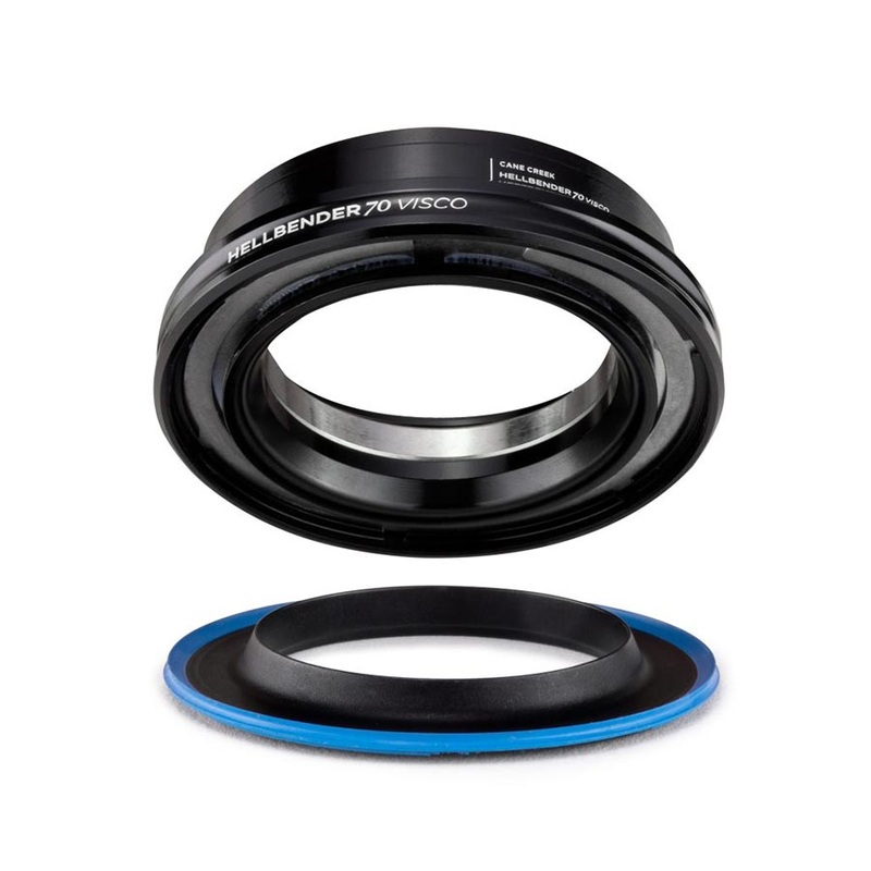 Cane Creek Hellbender 70 Visco Lower Headset – ZS56/40-H8 Mid Tune Black