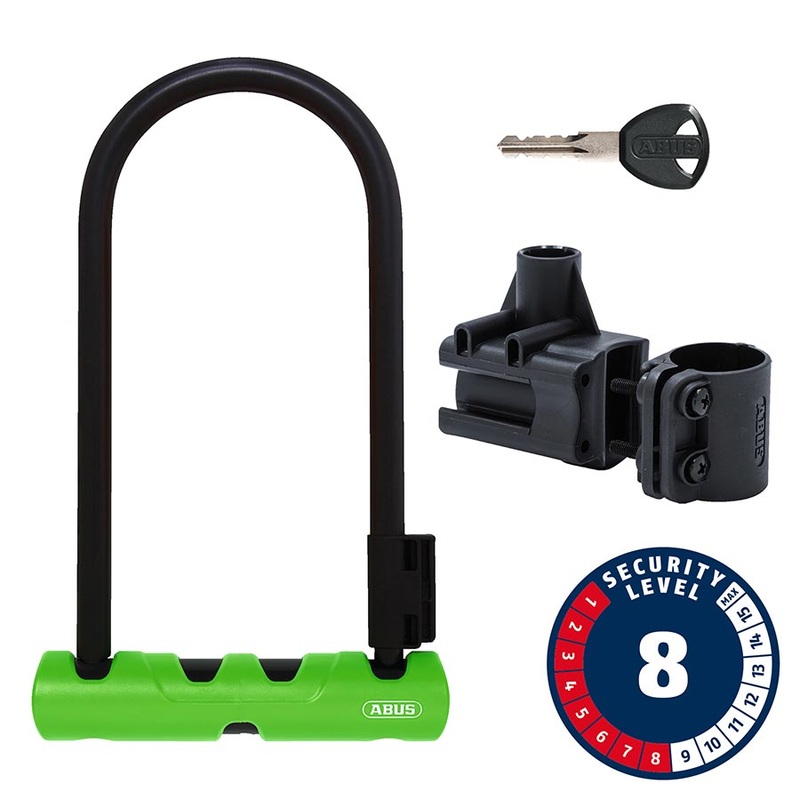 Abus 410K/170HB230 SH Ultra U-Lock – Green