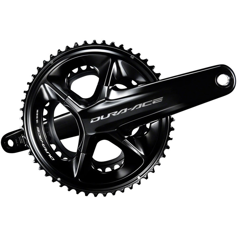 Shimano Dura-Ace FC-R9200 Crankset – 167.5mm 12-Speed 50/34t Hollowtech II Spindle Interface BLK