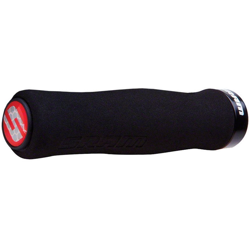 SRAM Foam Contour Grips – Black Lock-On