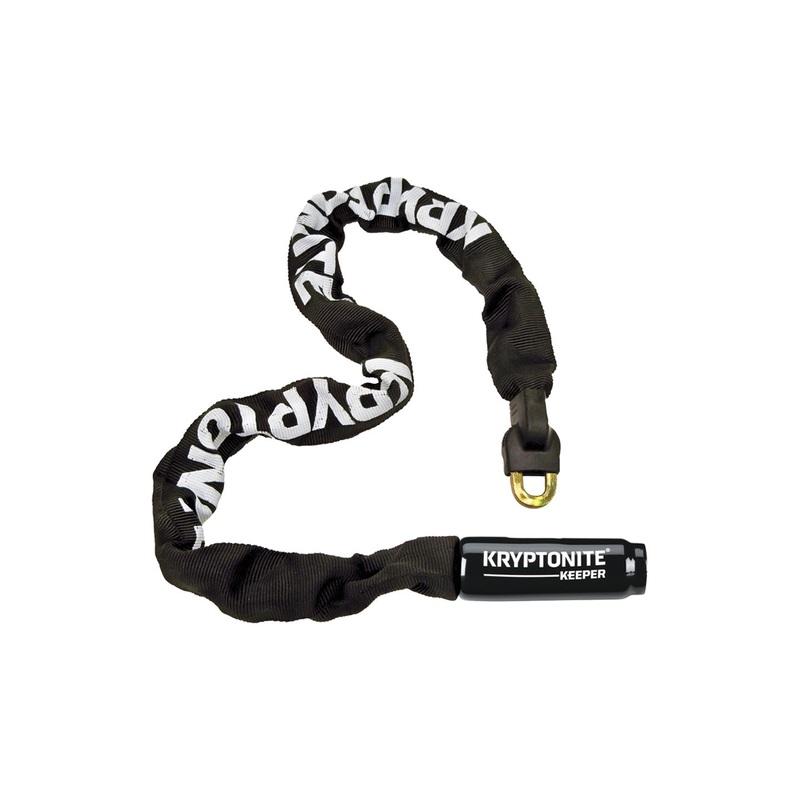 Kryptonite Keeper 785 Integrated Chain Lock – 85cm (2.8′) 7mm Keyed Black