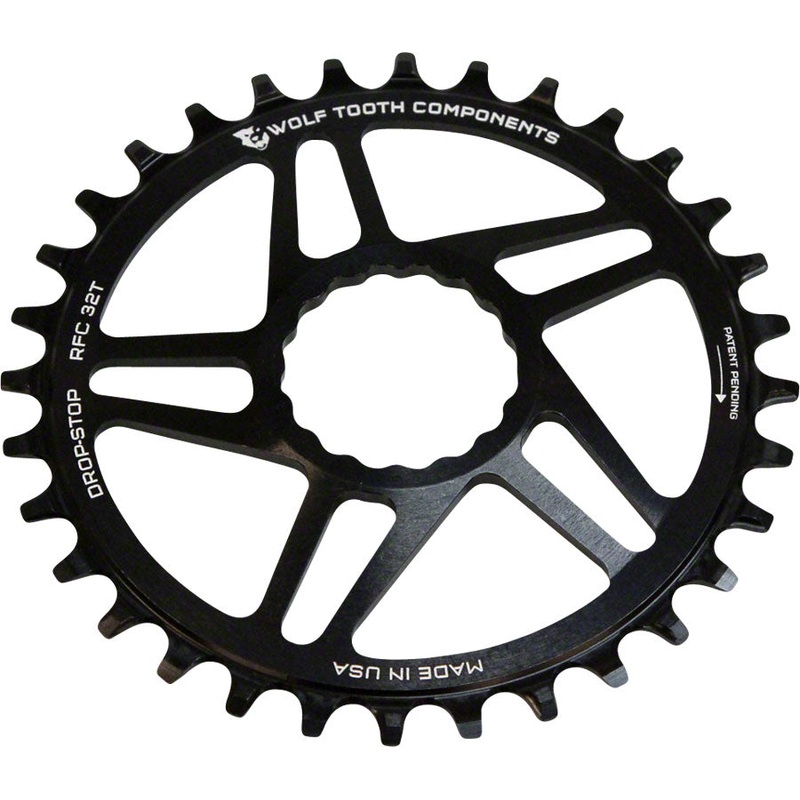 Wolf Tooth Direct Mount Chainring – 32t RaceFace/Easton CINCH Direct Mount Drop-Stop A 6mm Offset BLK