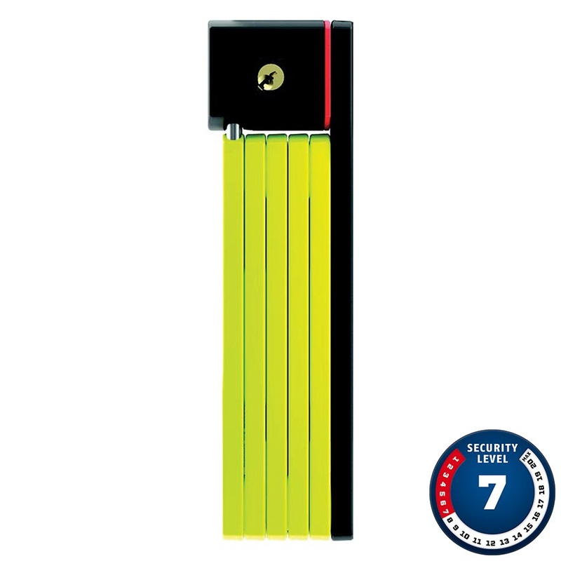 Abus Bordo uGrip 5700 SH Folding Lock Key 80cm 2.6′ 5mm Green