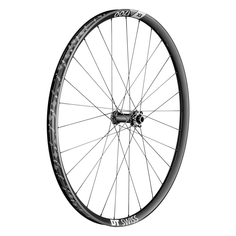 DT Swiss EX 1700 Spline Front Wheel – 29 15 x 110mm Boost 6-Bolt Black