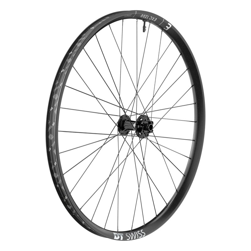 DT Swiss EXC 1200 Classic Front Wheel – 29 15 x 110mm 6-Bolt Black
