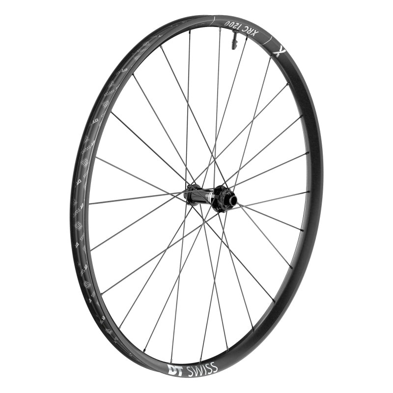 DT Swiss XRC 1200 Spline 30 Front Wheel – 29 15 x 110mm Center-Lock Black