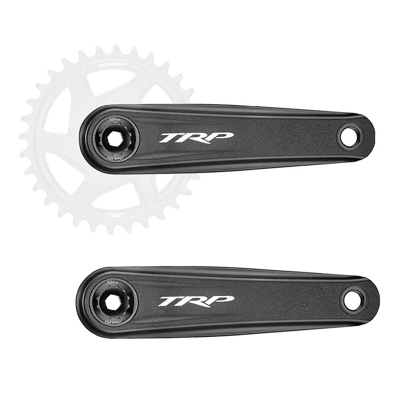 TRP CK-8050 Crankset – 170mm 12-Speed For 68/73mm Frame BB DM CINCH Chainring Interface 30mm  Spindle Sandblasted BLK