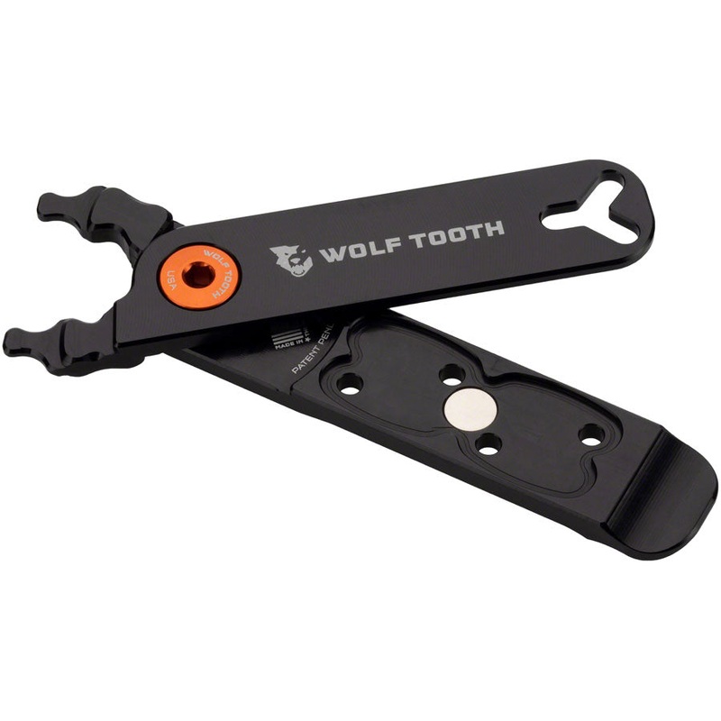 Wolf Tooth Master Link Combo Pliers with Orange Bolt