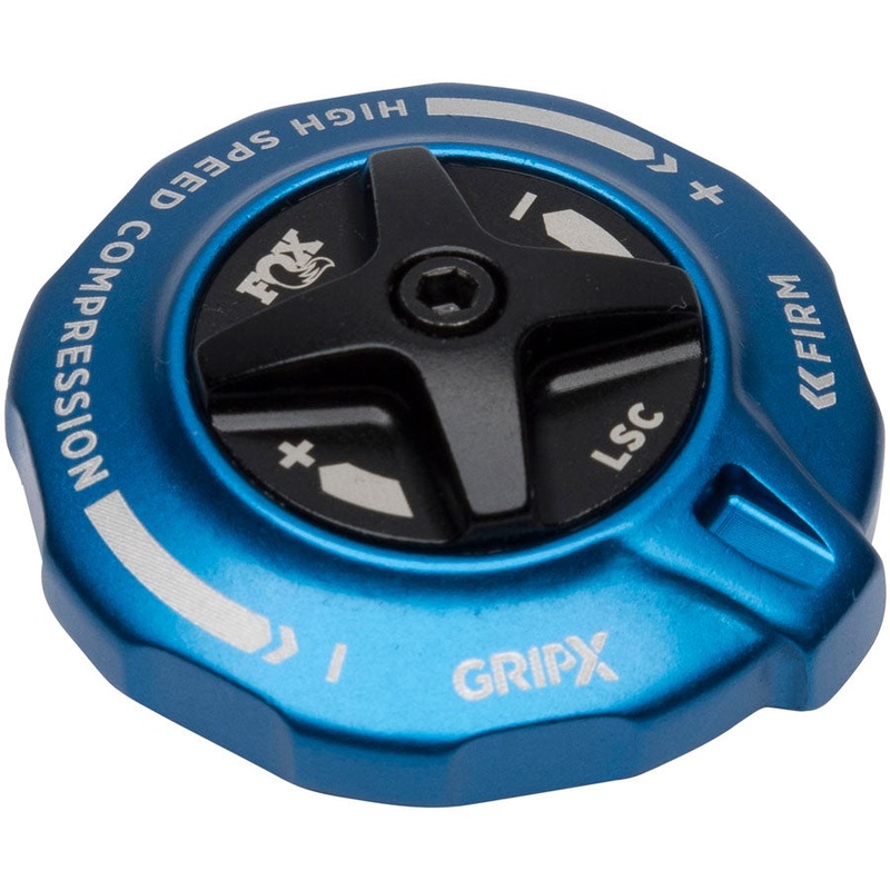 FOX GRIP X Top Cap Interface Parts – 2025  HSC / LSC Blue Ano