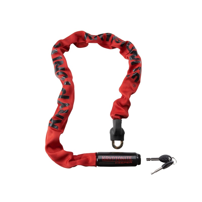 Krypto Keeper 785 Integrated Chain Lock: 2.8′ (85cm) Red