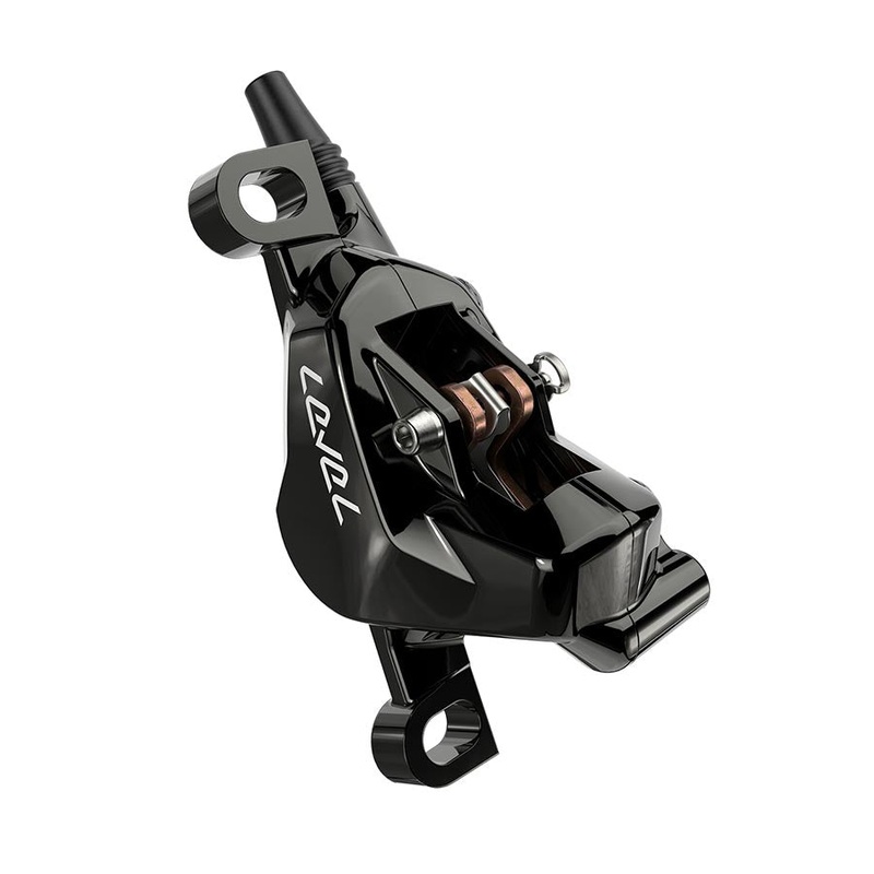 SRAM Level Ultimate Stealth Disc Brake Caliper Assembly – Front/Rear Post Mount 2-Piston BLK C1