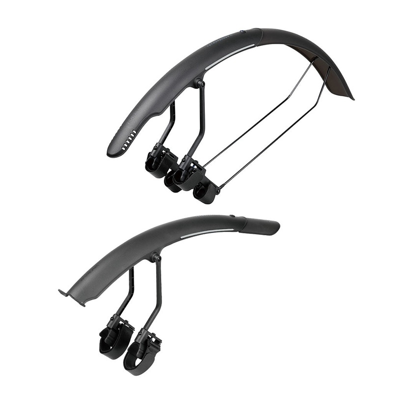 Topeak Tetrafender R1 / R2 Fender Set – Fits Up To 650/700 x 32 Road Tire BLK