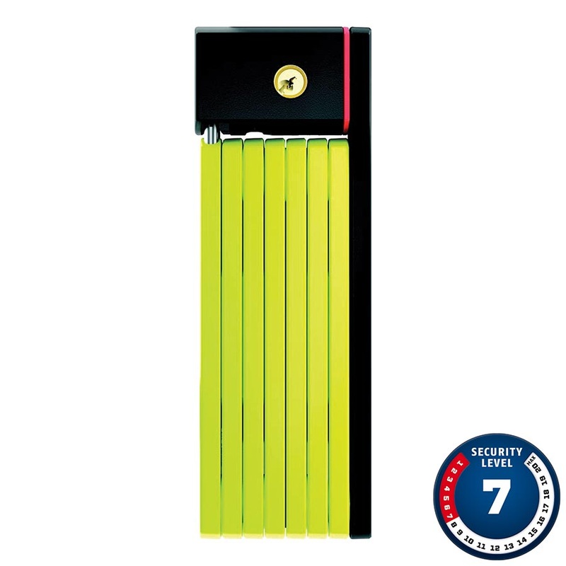 Abus Bordo Big uGrip 5700 Folding Lock Key 100cm 3.3′ 5mm Green