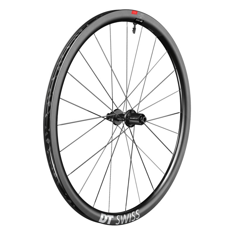 DT Swiss ERC 1100 DiCut 35 Rear Wheel – 700 12 x 142mm Center-Lock HG11 Road/XDR Ratchet EXP 36 BLK