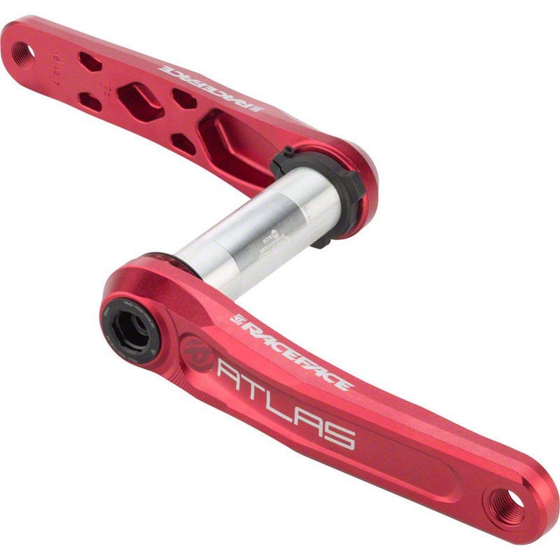 RaceFace Atlas Crankset – 175mm Direct Mount RaceFace CINCH Spindle Interface Red