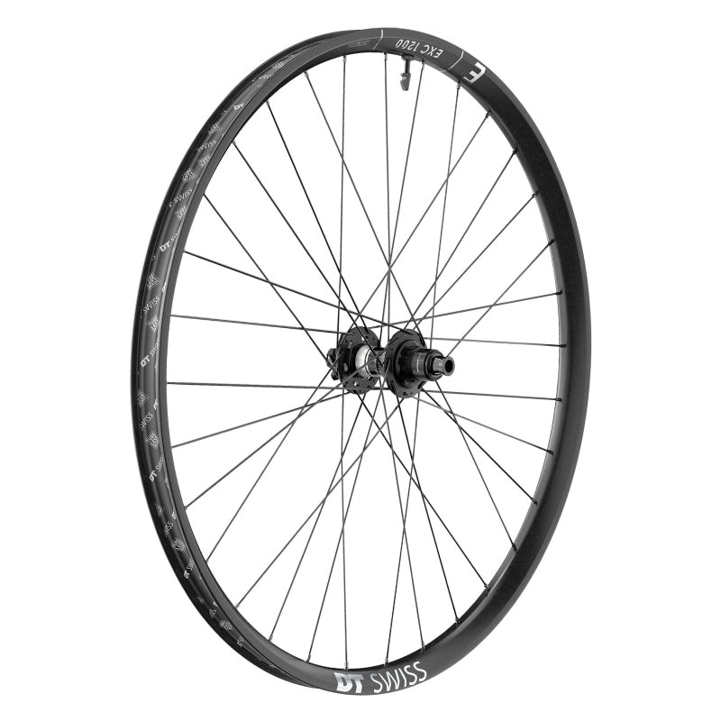 DT Swiss EXC 1200 Classic Rear Wheel – 29 12 x 148mm 6-Bolt XD Ratchet DEG 90 BLK