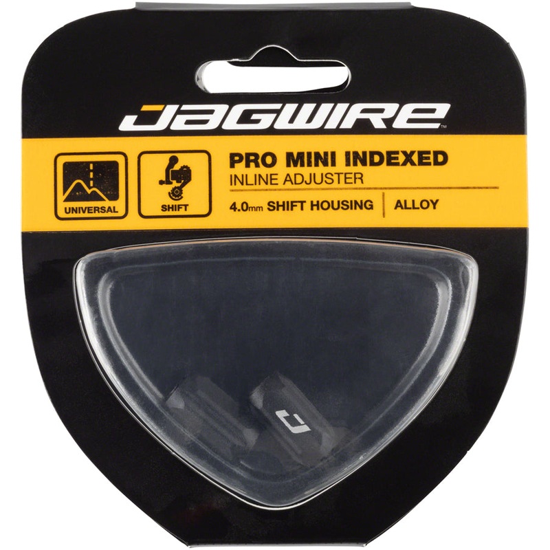 Jagwire Pro Mini Inline Indexed Cable Tension Adjusters Black
